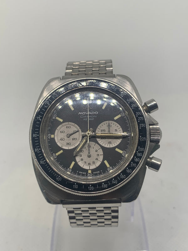 Movado Datron Super Sub Sea Datron HS360 Chronograph EL Primero 3019PHC Original Bracelet