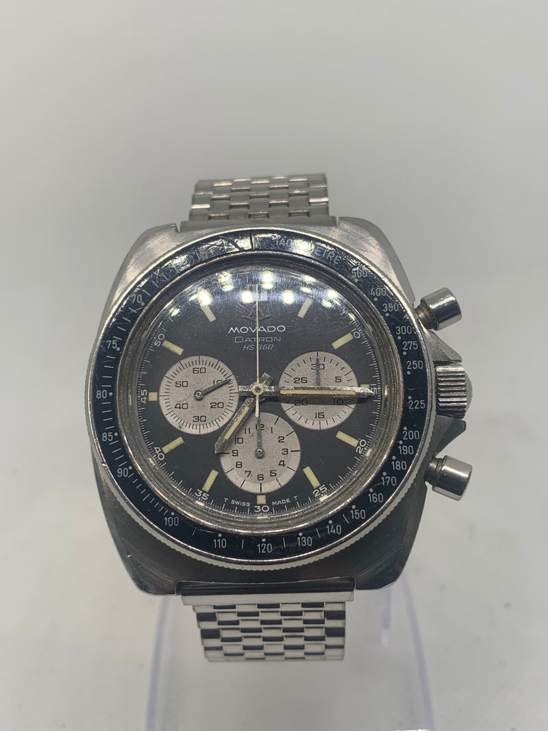 Movado Datron Super Sub Sea Datron HS360 Chronograph EL Primero 3019PHC Original Bracelet