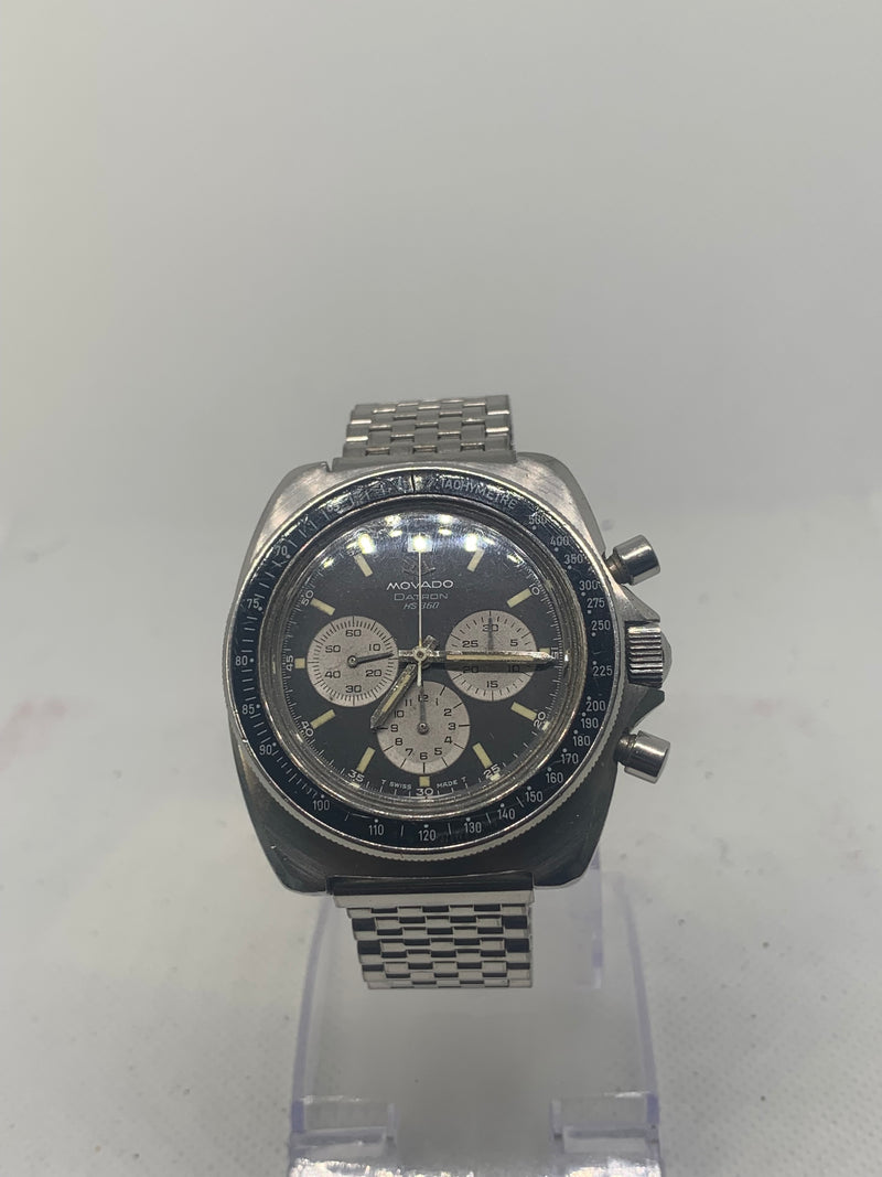 Movado Datron Super Sub Sea Datron HS360 Chronograph EL Primero 3019PHC Original Bracelet