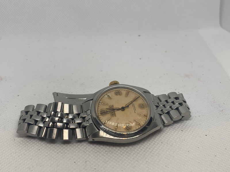 Rolex Explorer Ultra rate Oyster Perpetualref 6118 Ca. 1952 Semi Bulb Pre Explorer
