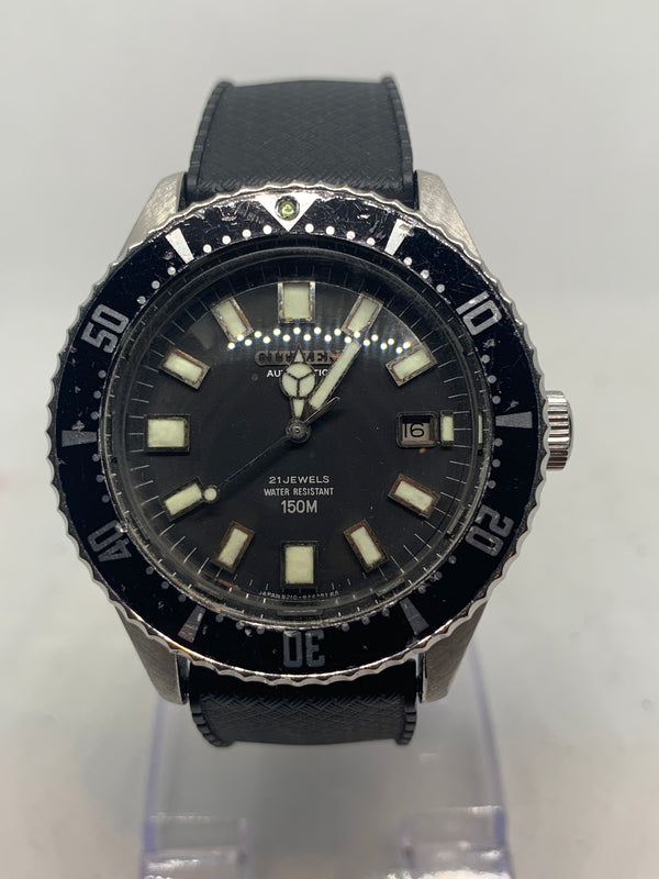 Citizen Diver Vintage Sub 70s automatic 40.5mm 150m steel case box Ref 4-820789Y
