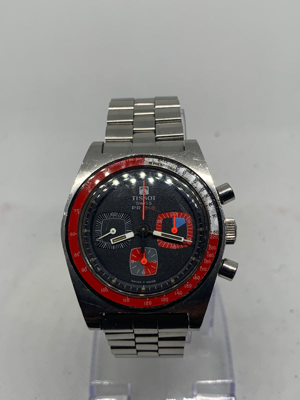 Tissot PR516 Three Register Chronograph Vintage Wristwatch - Lemania Cal. 871