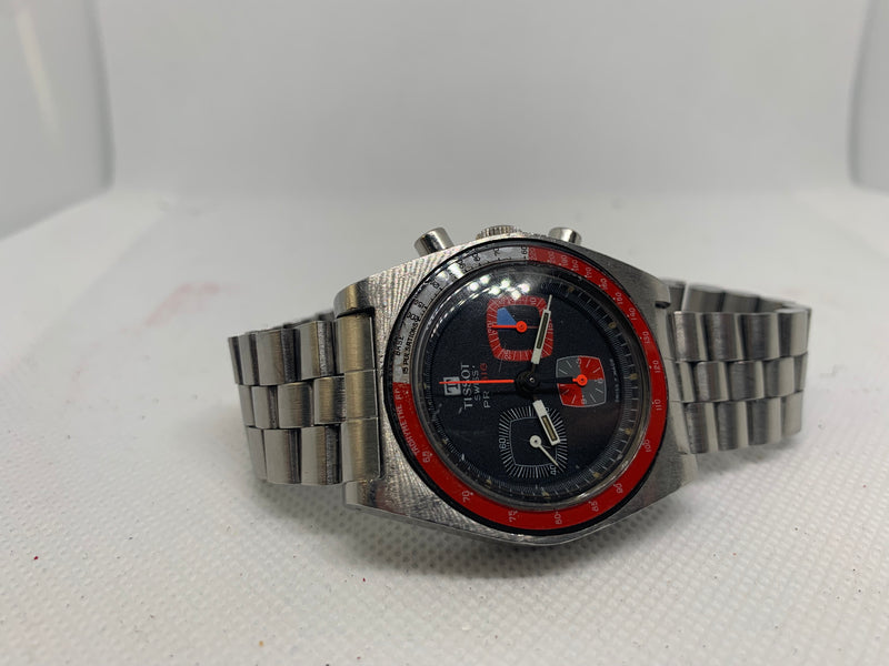 Tissot PR516 Three Register Chronograph Vintage Wristwatch - Lemania Cal. 871