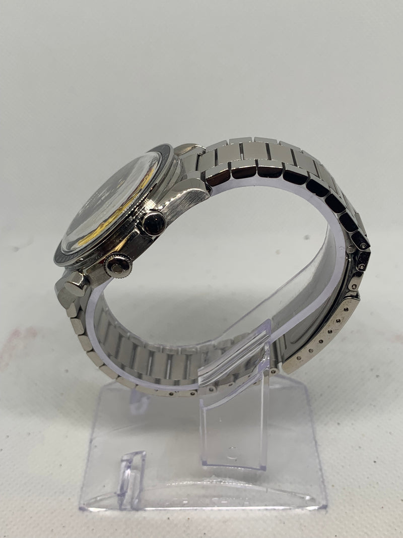 Omega Speedmaster Vintage Speedmaster Schumacher Chronograph Automatic 1990s Yellow Lacquer Dial