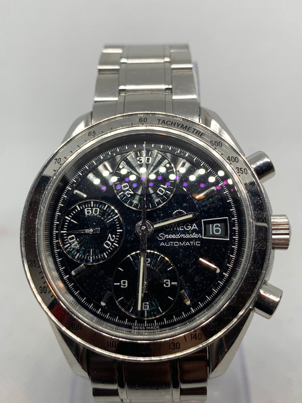 Omega Speedmaster Date Vintage Speedmaster Reference 3513 Chronoograph 1990s Black Dial 39mm