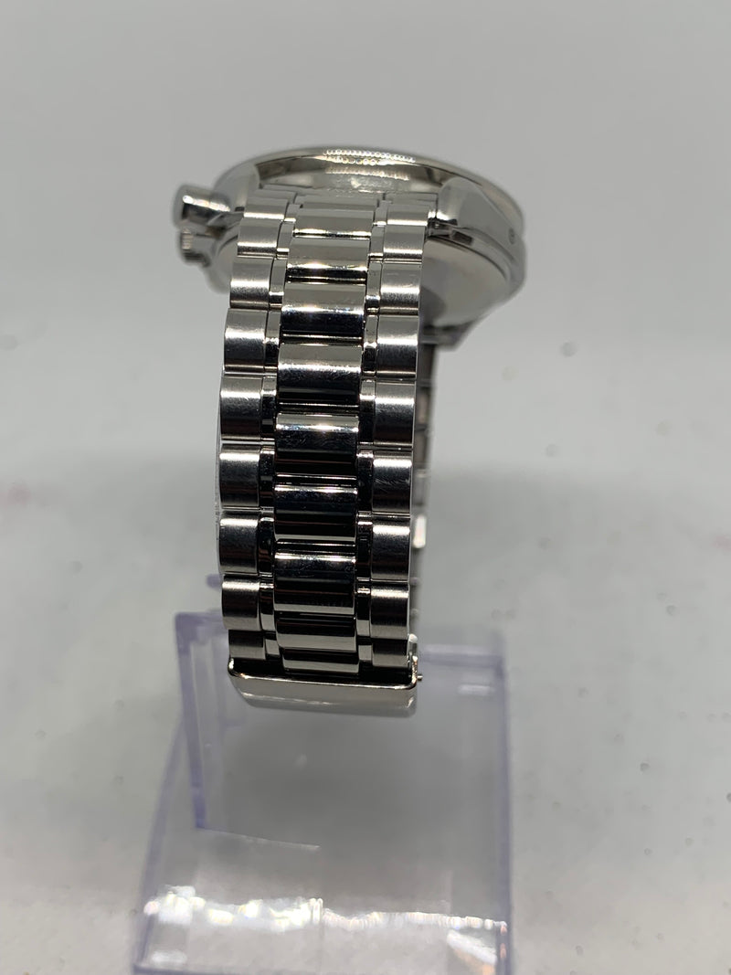 Omega Speedmaster Day Date Reference 3521.30 1990s Triple Date Automatic Blue Dial 39mm Case