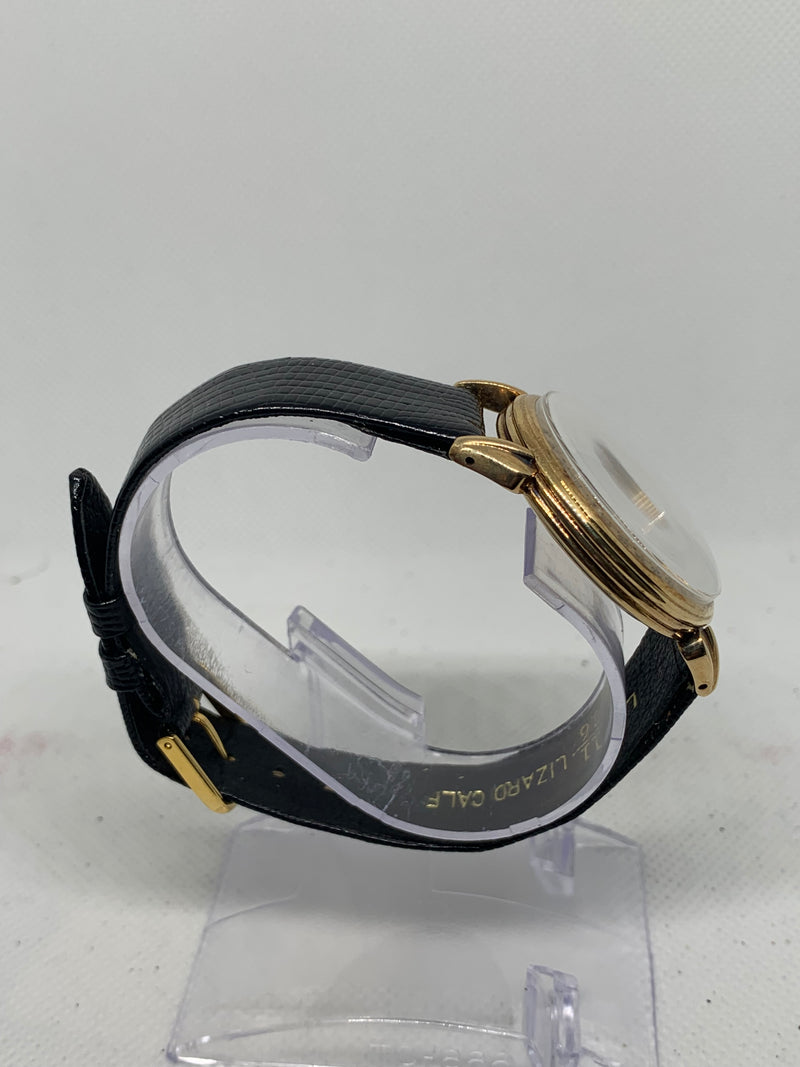 Movado Vintage Triple-Calendar in 14kt Solid Yellow Gold from 50s Fancy Lugs/Case Excellent
