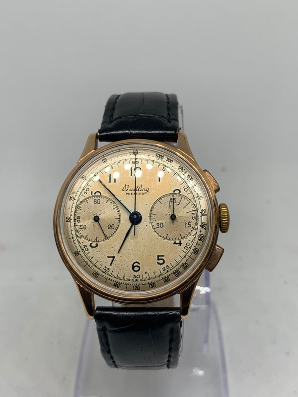 Breitling Premier 760 18K Solid Rose Gold Chronograph