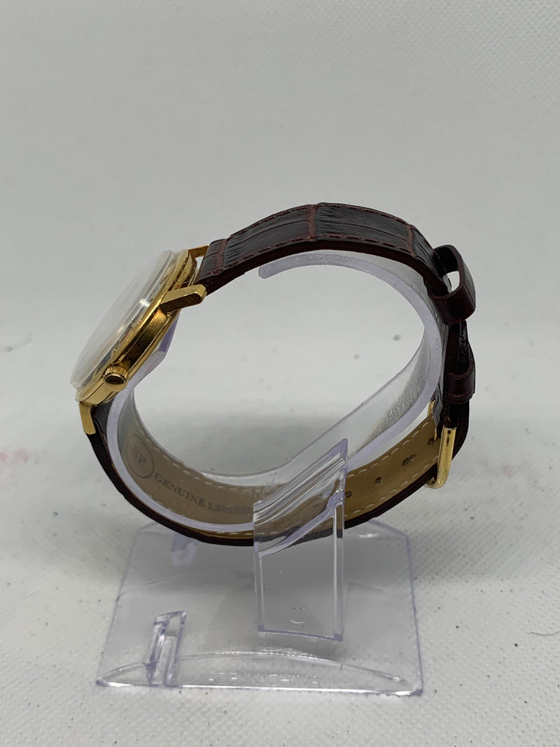 Omega Solid Gold Cloisonné Enamel Dial Eagle.