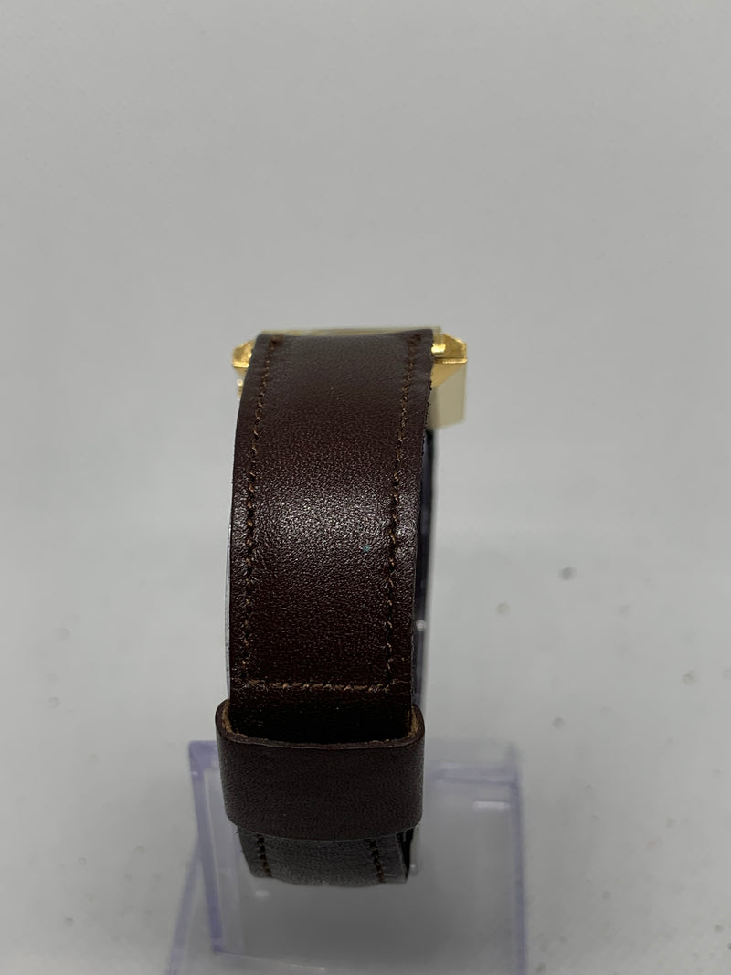 Jaeger-LeCoultre Tank Carre - Solid Gold 18k Unpolished Guilloche Case - Original Box