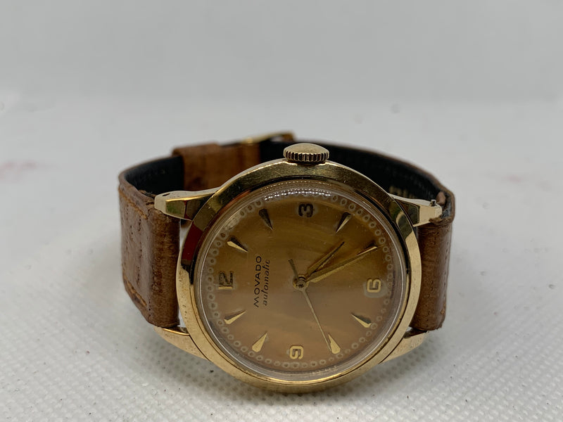 Movado Automatic 14K Solid Rose Gold Heavy Watch