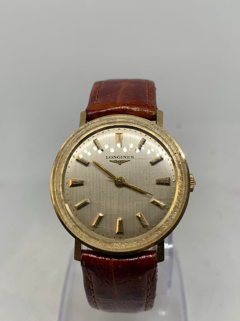 Longines Vintage Solid 14k Gold Manual Wind