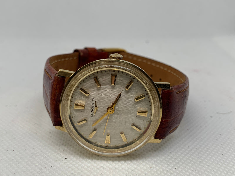 Longines Vintage Solid 14k Gold Manual Wind