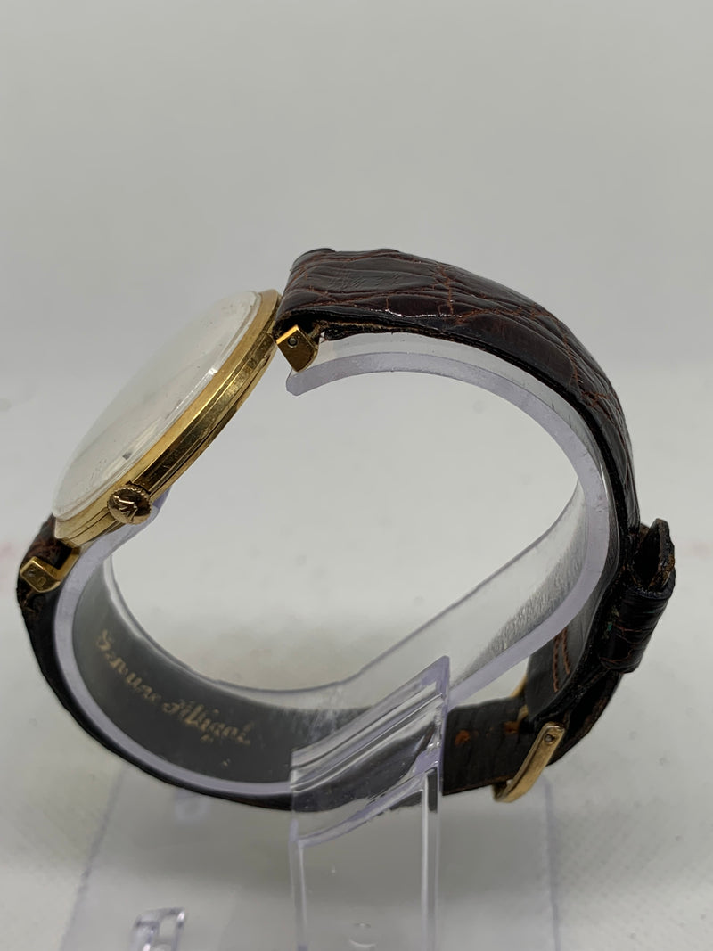 Corum Longchamp Solid 18K Gold Dress Watch Ca. 1960