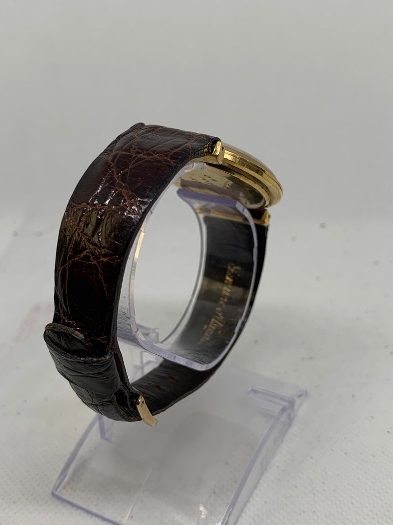 Corum Longchamp Solid 18K Gold Dress Watch Ca. 1960