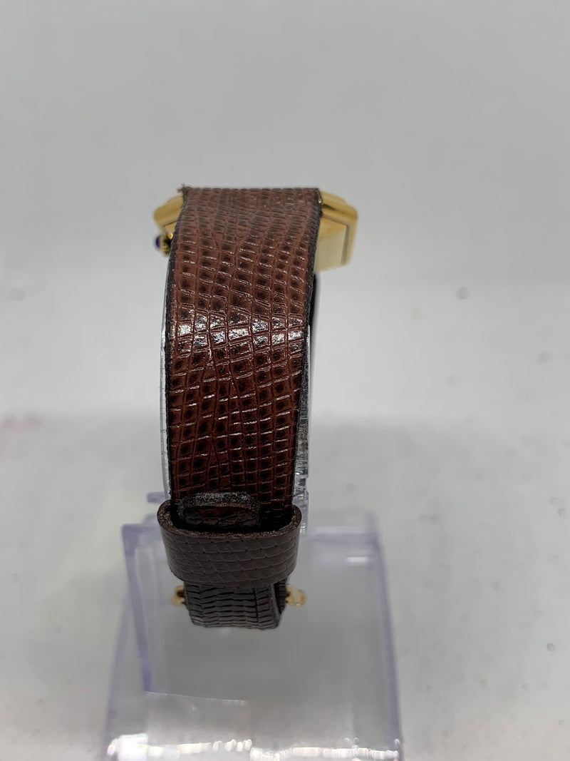 Baume & Mercier Ceinture 27 x 24 mm 18K Soilid Yellow Gold Leather Watch 38260 Ceinture