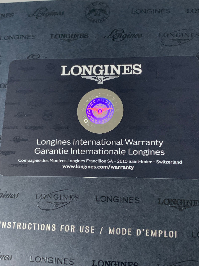 Longines Legend Diver Automatic Beige Dial & Fabric Strap 42 mm Men's Watch L3.774.4.30.2 Full set