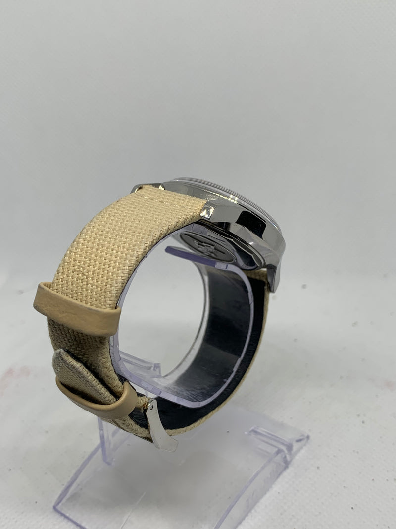 Longines Legend Diver Automatic Beige Dial & Fabric Strap 42 mm Men's Watch L3.774.4.30.2 Full set