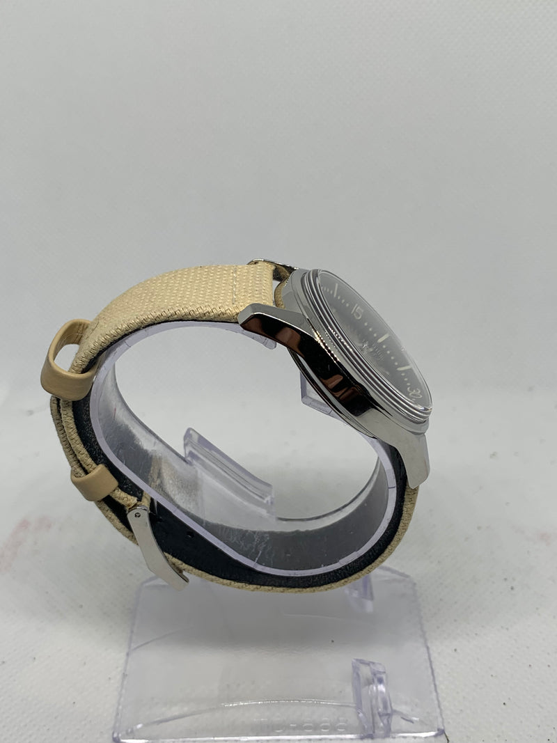 Longines Legend Diver Automatic Beige Dial & Fabric Strap 42 mm Men's Watch L3.774.4.30.2 Full set