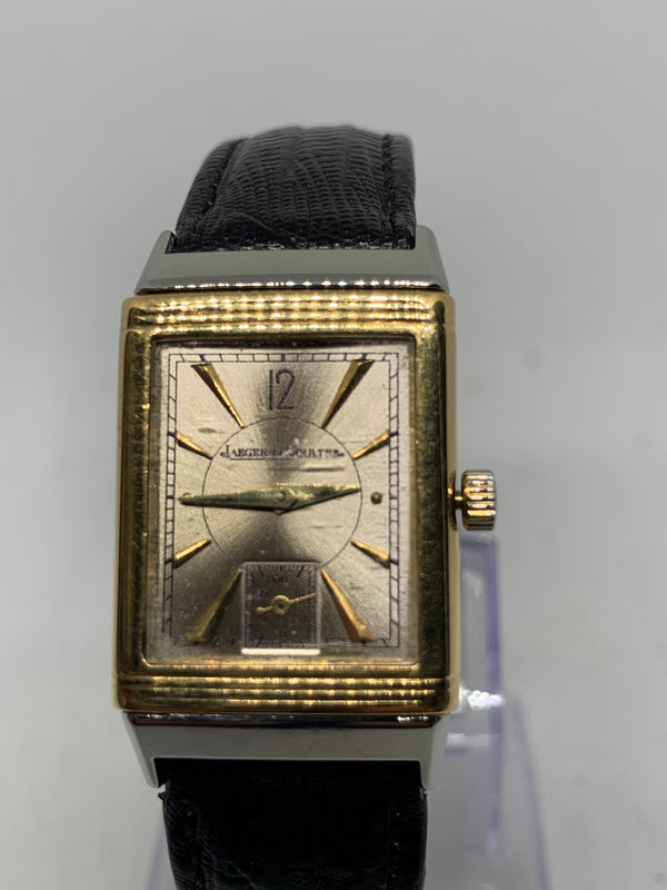 Jaeger-LeCoultre Ultra Rare Reverso Staybrite Steel and Rose Gold. The First Reverso