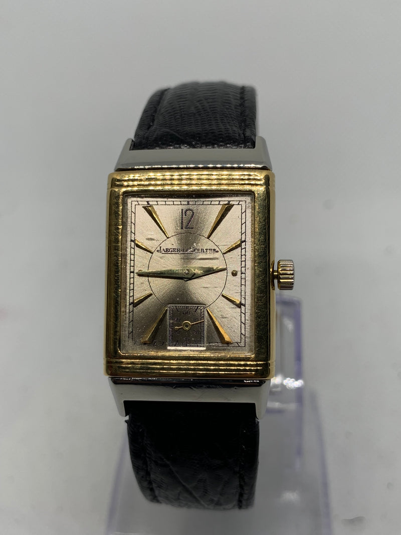 Jaeger-LeCoultre Ultra Rare Reverso Staybrite Steel and Rose Gold. The First Reverso