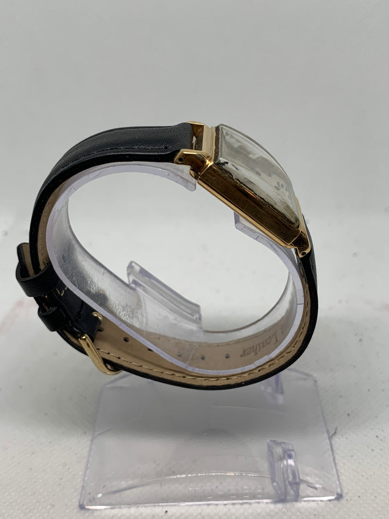 Longines Art Deco from 1950s 14K Solid Gold Tank Watch