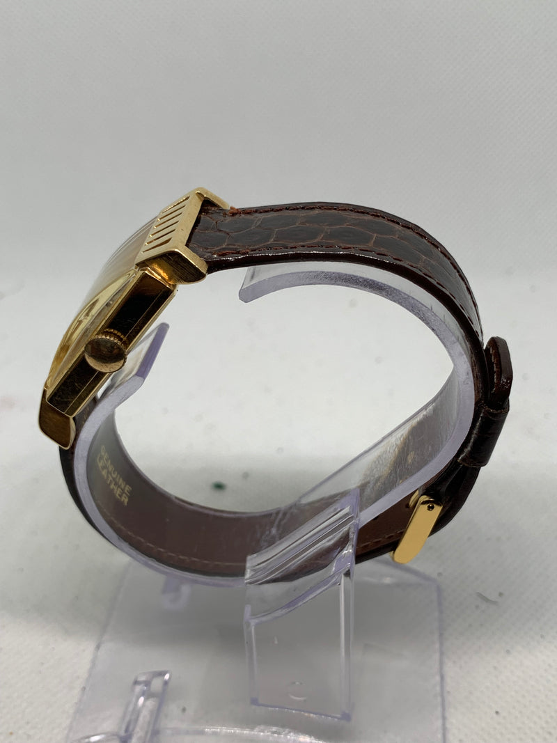 Jaeger-LeCoultre Tank - Solid Gold 18k Unpolished Fancy Case Diamond Dial - Original Box