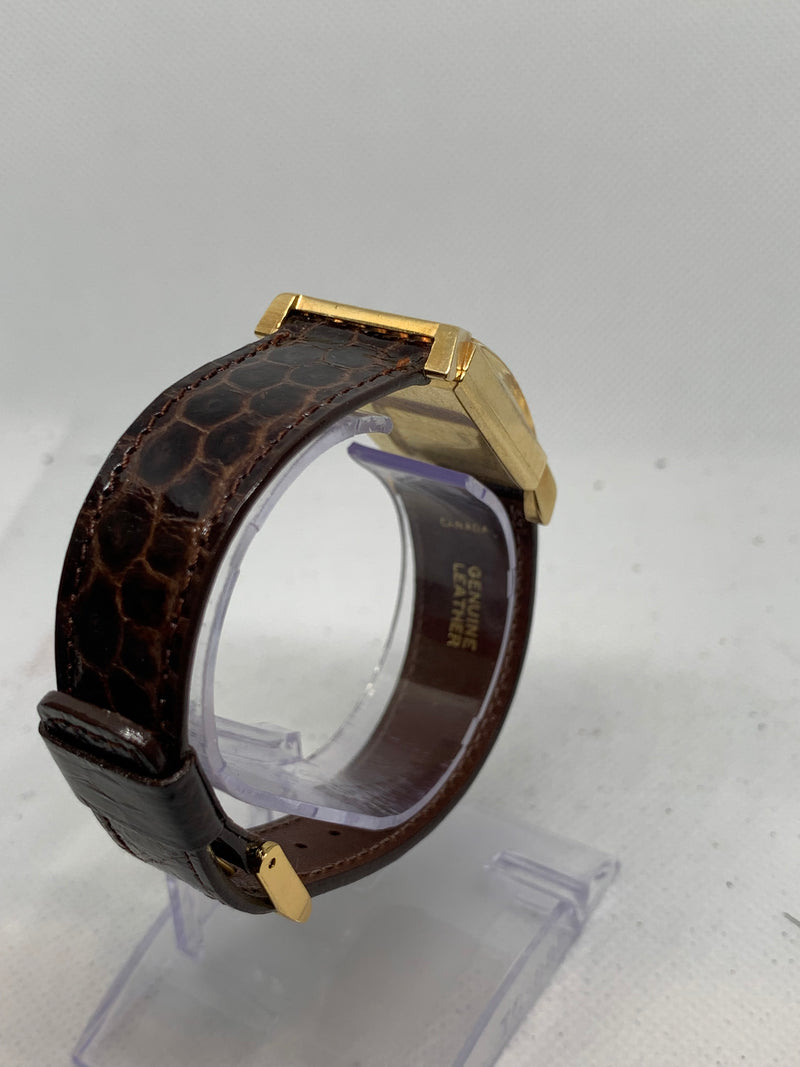 Jaeger-LeCoultre Tank - Solid Gold 18k Unpolished Fancy Case Diamond Dial - Original Box