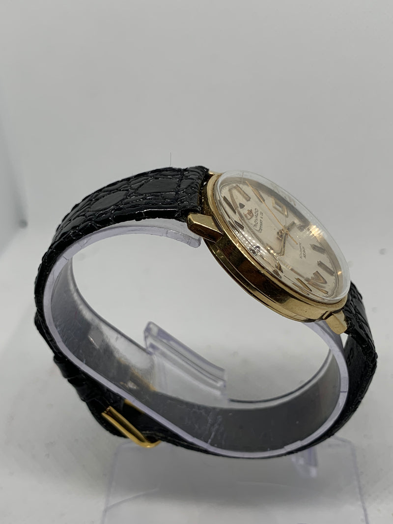 Movado Kinematic HS360 Sub Sea Tiffany and Co 14K Solid Gold Watch