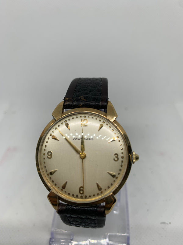 Movado Manual Wind 14K Solid Rose Gold Heavy Watch