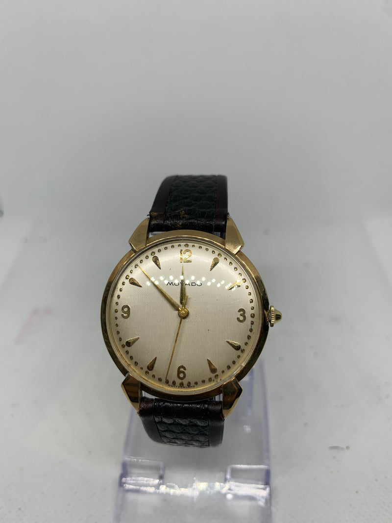 Movado Manual Wind 14K Solid Rose Gold Heavy Watch