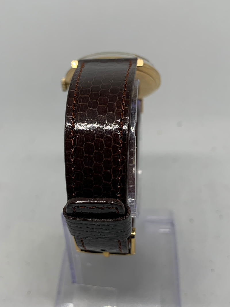 Ulysse Nardin 1950s Vintage Men's Dress Watch Chronometer 14K Solid Gold