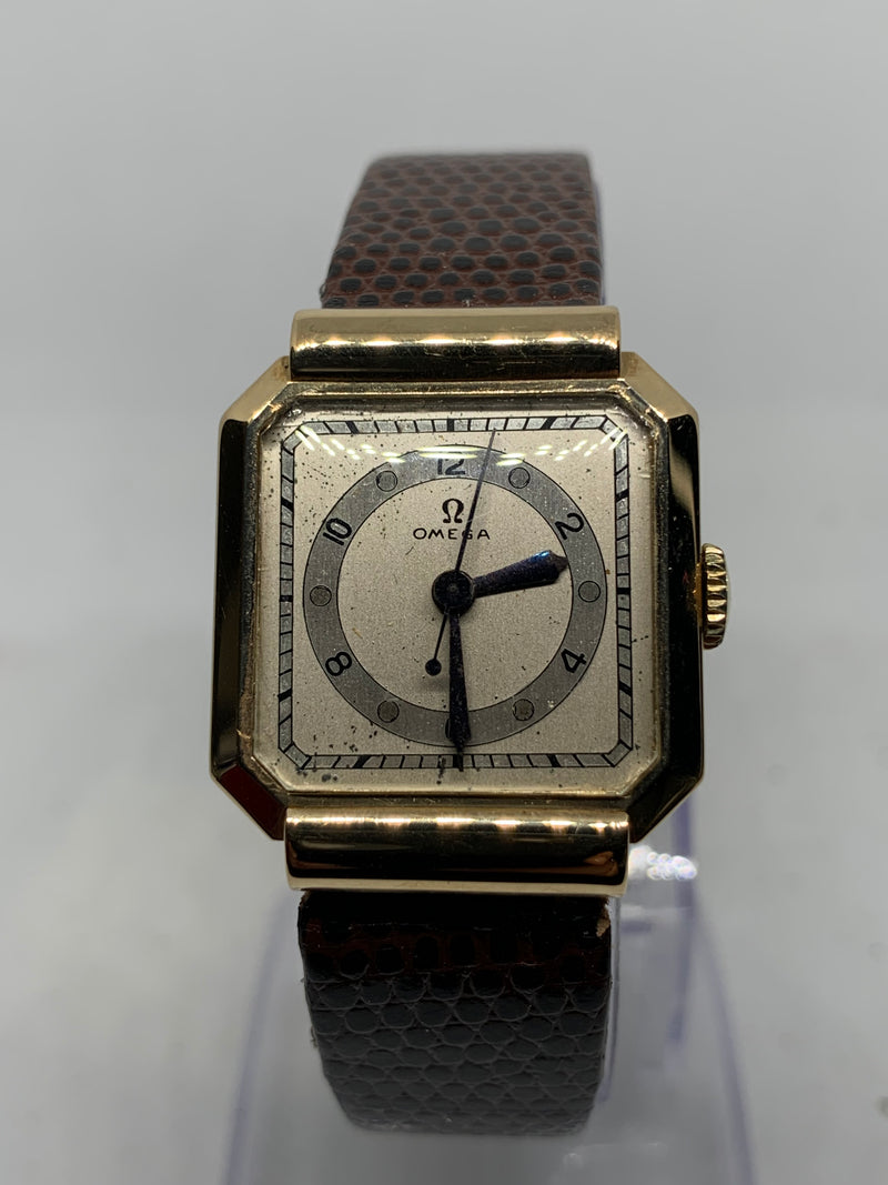Omega Classic Doctor Watch | Art Deco Medicus Solid Gold