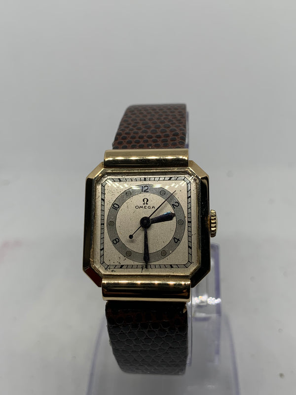 Omega Classic Doctor Watch | Art Deco Medicus Solid Gold