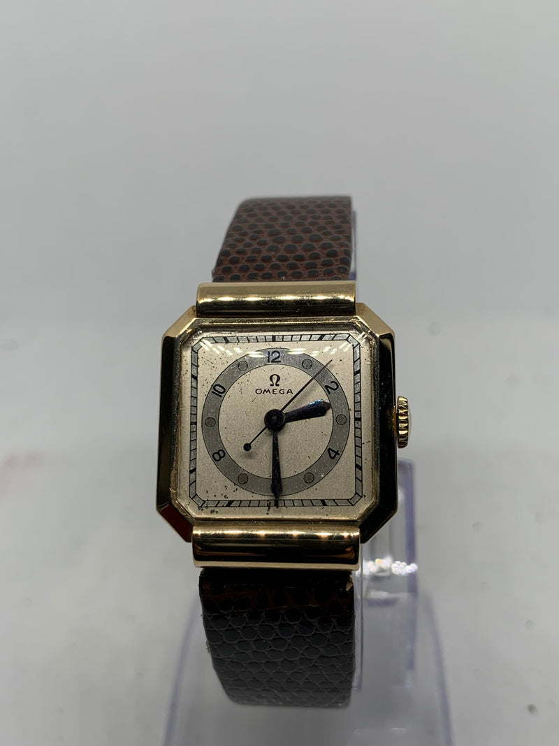 Omega Classic Doctor Watch | Art Deco Medicus Solid Gold