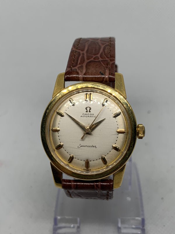 Omega Seamaster Automatic 18K Solid Gold Watch