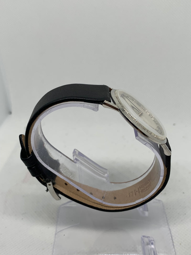 Omega Classic Rare Solid 14K White Gold And Diamond Calibre 620 Vintage Watch