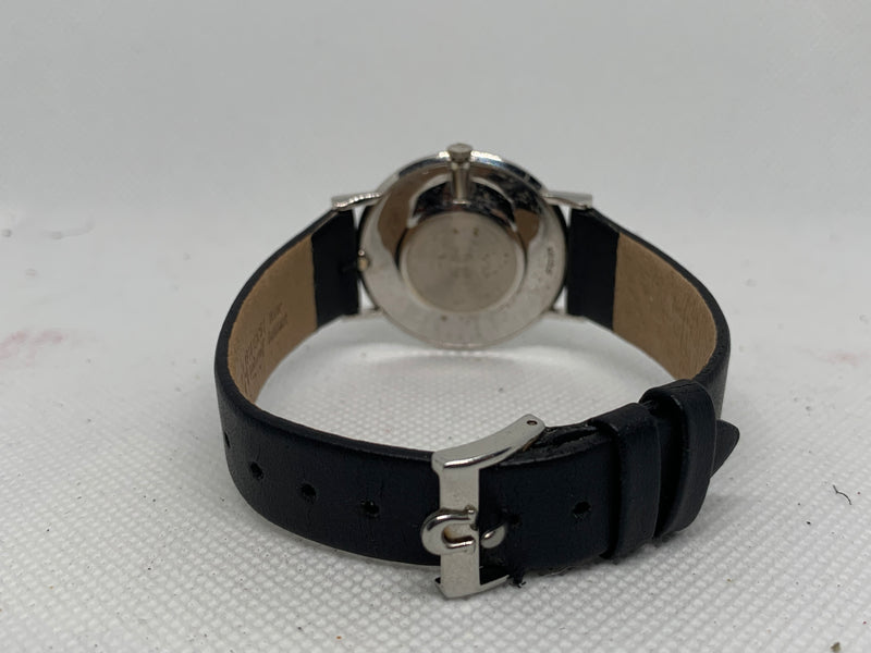 Omega Classic Rare Solid 14K White Gold And Diamond Calibre 620 Vintage Watch