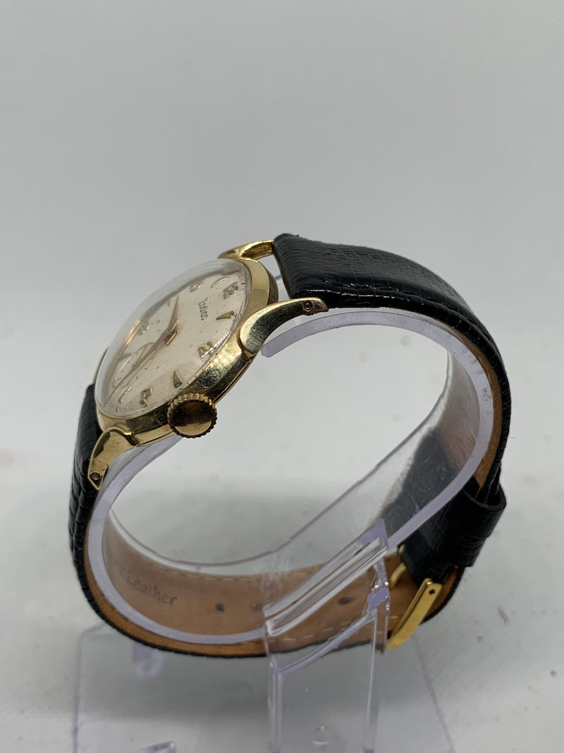 Zodiac Manual Wind 14K Solid Gold dress watch