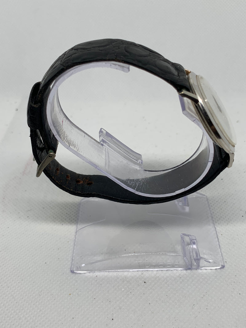 Longines Solid 14k White Gold LONGINES MYSTERY Dial Diamonds Winding Watch EXLNT