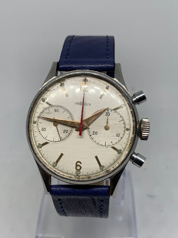 Angelus 1940s Rare 'Big Eyes' Chronograph