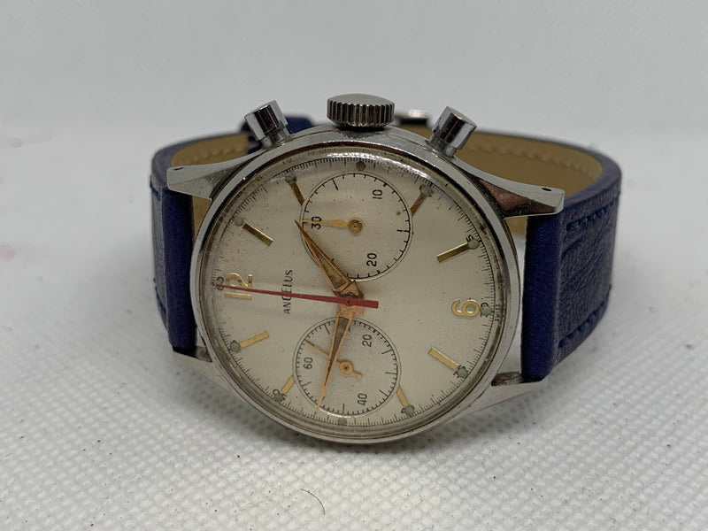 Angelus 1940s Rare 'Big Eyes' Chronograph