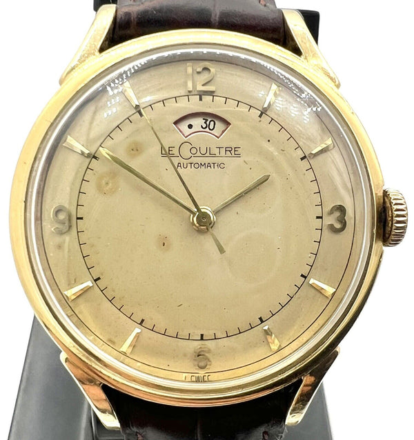 Jaeger-LeCoultre Powermatic Solid 14k Yellow Gold 34mm First Edition