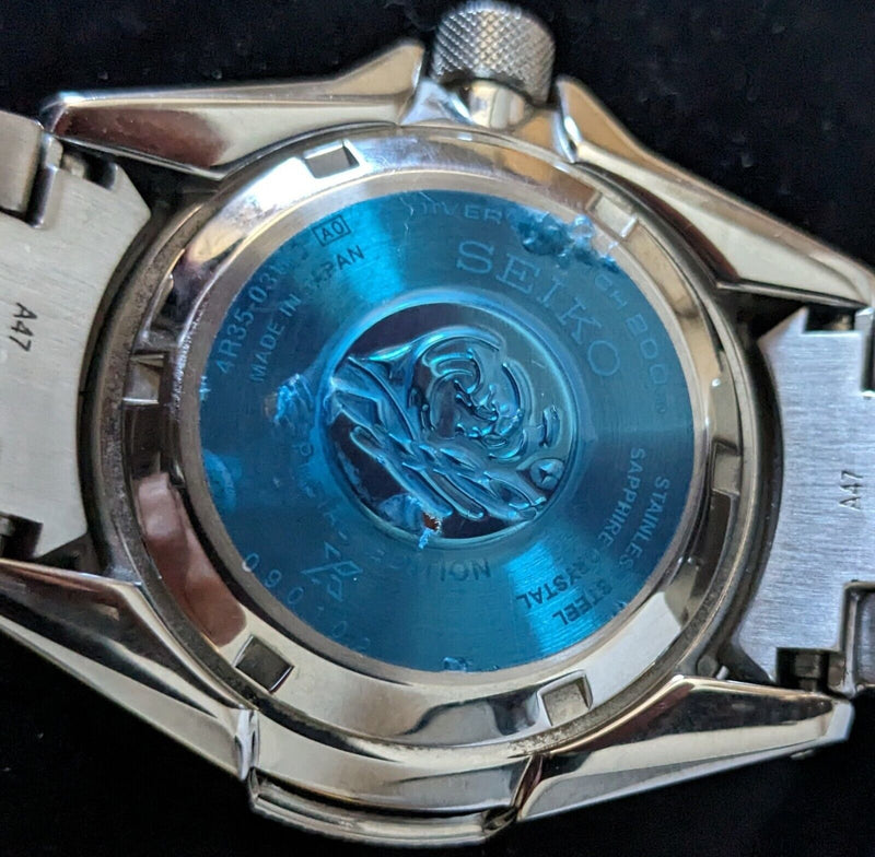 Seiko Prospex SAVE THE OCEAN MANTA RAY KING SAMURAI SRPE33 Sapphire Crystal Ceramic