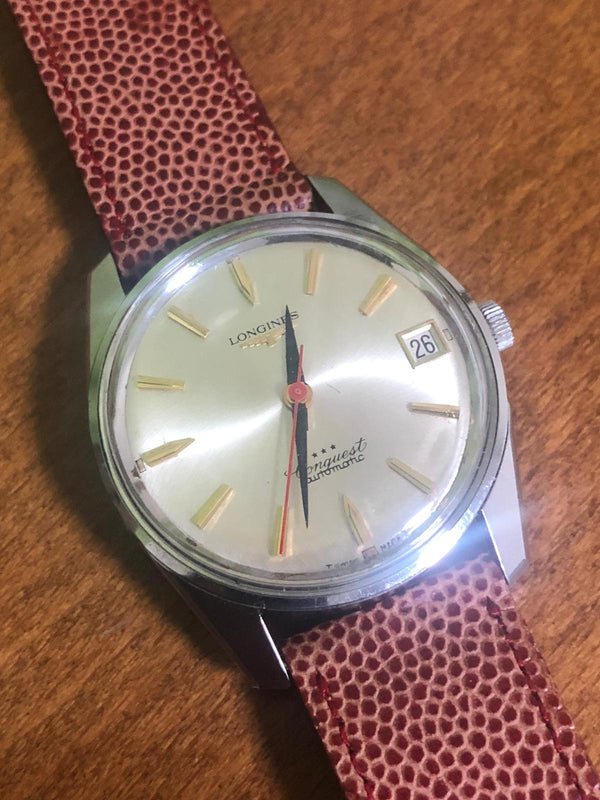 Longines Conquest Automatic Cal.19AS Screw Down Case Back Swiss Made