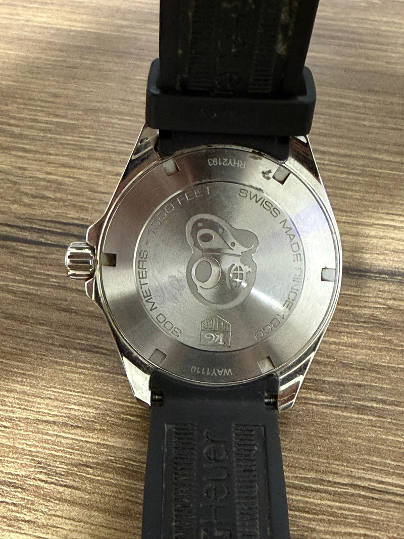 TAG Heuer Aquaracer 300M WAY1110 41mm Stainless Steel Watch With Box