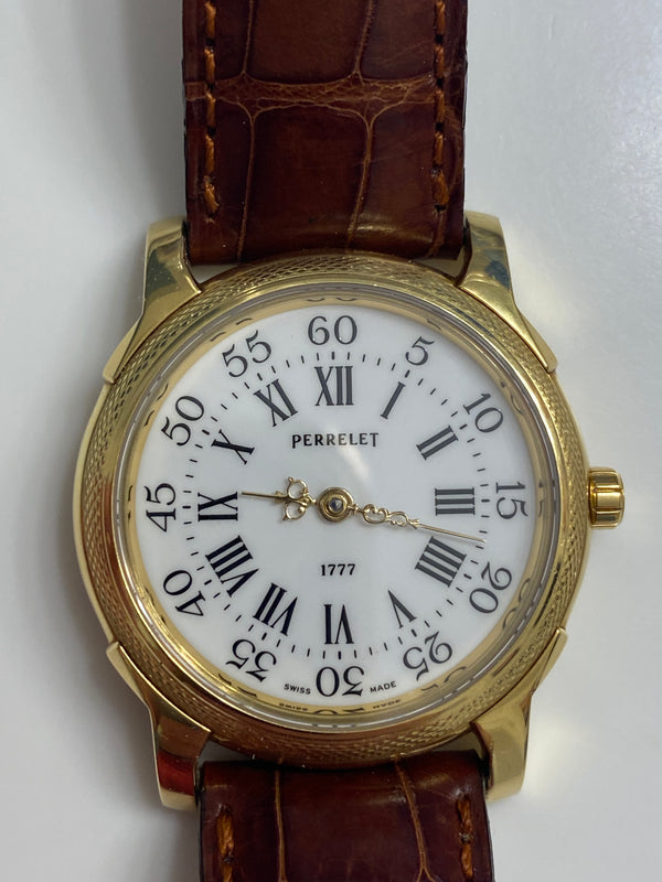 perrelet 1777 limited edition of 100 18k solid gold watch