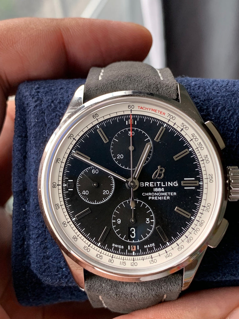 breitling 42 a13315351b1x1 premier men's chronograph automatic watch