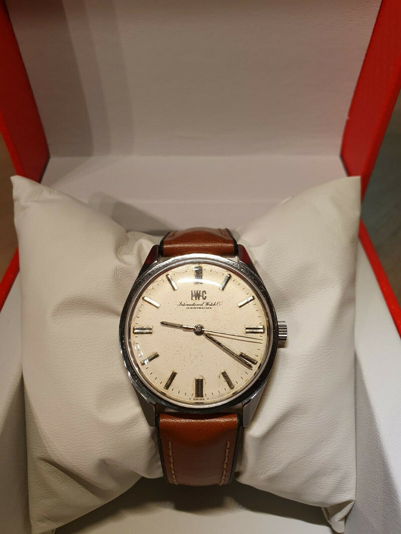 iwc r810a calibre 89 stainless steel serviced box