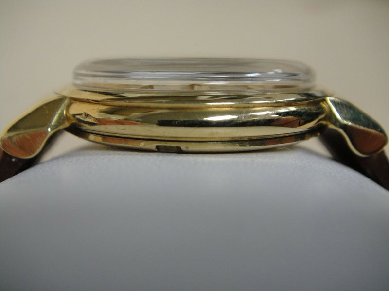omega vintage constellation pie pan dial deluxe 1960,s auto 18k solid gold serviced box